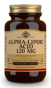 ÁCIDO ALFA-LIPOICO 120 mg